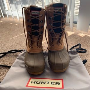 New Women’s Size 9 Brown/Olive Hunter Winter Boots